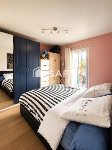 Appartement T2 de 43 m² avec jardin et parking