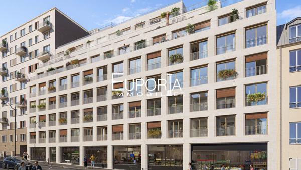 Paris 17ème – Studio 38 m² modulable en 2 pièces – 2ème étage
