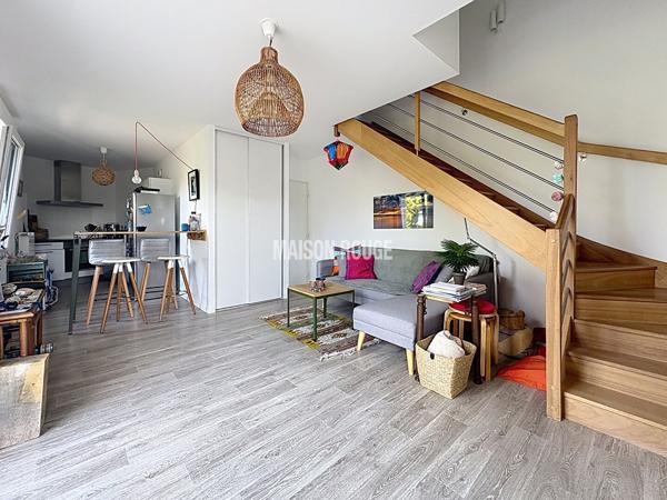Appartement duplex T3 à vendre à Saint-Lunaire avec balcon, parking et à deux pas de la mer