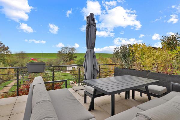 Maison individuelle de 136 m² habitable avec vue sur champs