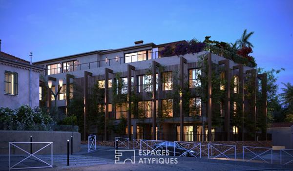 Appartement atypique avec terrasse et commerces à pied