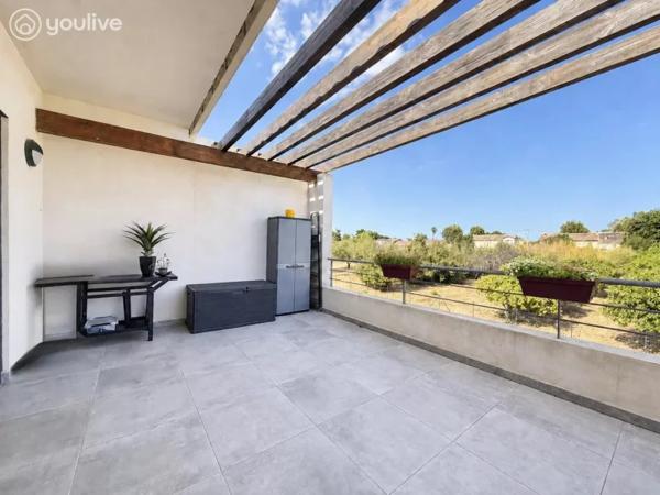 APPARTEMENT DERNIER ÉTAGE T3 SANS VIS À VIS