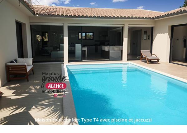 Maison T4 avec PIscine - STE LUCIE DE PORTO-VECCHIO 20144 - CORSE DU SUD - FRANCE