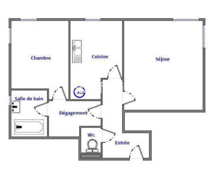 Appartement
         2 pièces
        - 55 m² 315 000 € *