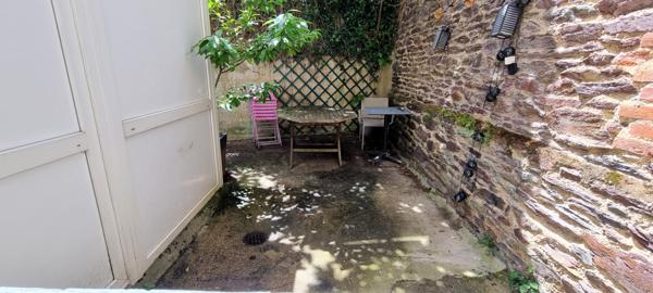 Rennes (35000) Superbe studio en rez-de-chaussée avec terrasse