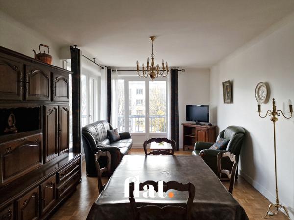 Nantes - quartier plessis tison - T3 - 74 m2 - 2 chambres - parking - cave