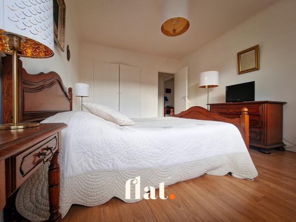 Nantes - quartier plessis tison - T3 - 74 m2 - 2 chambres - parking - cave