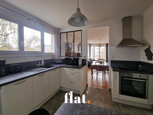 Nantes - quartier plessis tison - T3 - 74 m2 - 2 chambres - parking - cave