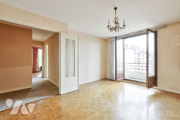 Dernier étage avec balcons