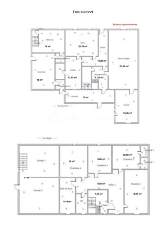 Située en plein cœur de Choisy-en-Brie, à proximité immédiate des commerces, écoles et commodités, cette charmante maison bourgeoise du XIXe siècle allie cachet de l’ancien et beaux volumes sur plus de 227 m² habitables.

RDC :
Une vaste entrée dessert un couloir menant à deux premières chambres (ancien cabinet médical d'environ 22 m² et salle d’attente d'environ 10 m², idéales pour une profession libérale ou un espace bureau).
La partie privative comprend un salon-séjour lumineux avec cheminée insert, une cuisine indépendante donnant accès à la terrasse et au jardin, ainsi qu’une véranda d’environ 17 m².

Étage :
Quatre belles chambres (environ 14, 20, 9 et 15 m²), une salle de bains et un WC indépendant.

2ᵉ niveau :
Un grenier aménagé offrant un beau potentiel :
une première chambre,
une seconde chambre avec pièce en enfilade (borgne),
et une vaste pièce d’environ 30 m² bénéficiant d’une belle hauteur sous plafond.

Annexes :
Une cave.
Une dépendance mitoyenne comprenant un double garage, une chaufferie, un atelier, et à l’étage, deux pièces à aménager totalisant environ 80 m² supplémentaires.

Extérieur :
Un jardin, une terrasse, et un bûcher complètent cet ensemble.

Travaux et équipements :
Toiture et isolation refaites en 2010 (maison principale)
Toiture du garage refaite en 2021
Fenêtres double vitrage (cuisine changée en décembre 2024)
Chauffage au fioul (éligible aux aides à la conversion énergétique, telles que MaPrimeRénov’ pour le passage à une pompe à chaleur ou chaudière moderne), tout à l’égout

Les atouts :
Centre-ville, commerces et écoles à pied
Volumes généreux et charme de l’ancien

Fort potentiel : grande maison familiale ou projet d’investissement locatif (division possible en plusieurs logements)

Choisy-en-Brie – 15 min de Coulommiers, 1h de Paris