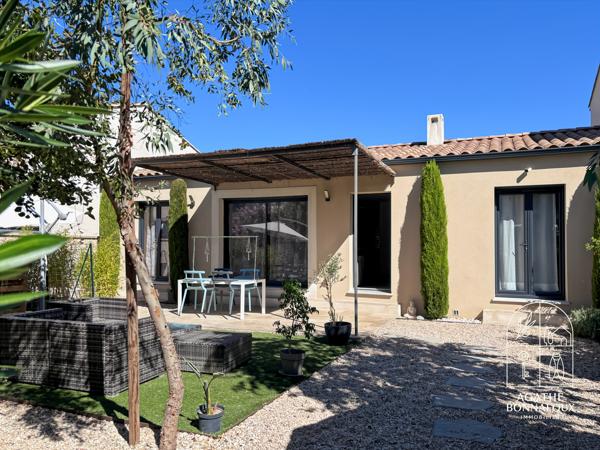 Villa récente 90 m2 soignée de plain pied sur terrain de 270 m2