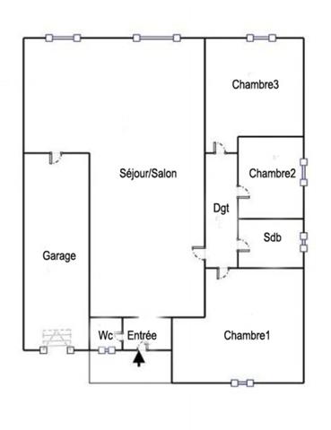 Maison à vendre 4 pièces GARONS (30)