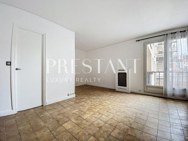 MONTROUGE – Quartier Renaudel – T1 de 35,74 m² carrez – cave, MONTROUGE