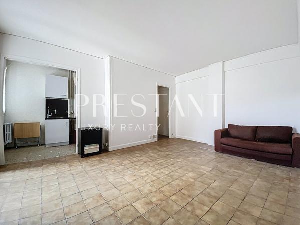 MONTROUGE – Quartier Renaudel – T1 de 35,74 m² carrez – cave, MONTROUGE