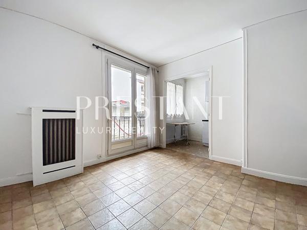 MONTROUGE – Quartier Renaudel – T1 de 35,74 m² carrez – cave, MONTROUGE