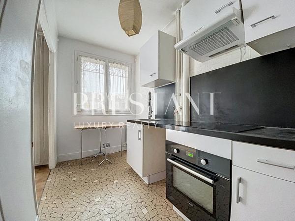 MONTROUGE – Quartier Renaudel – T1 de 35,74 m² carrez – cave, MONTROUGE