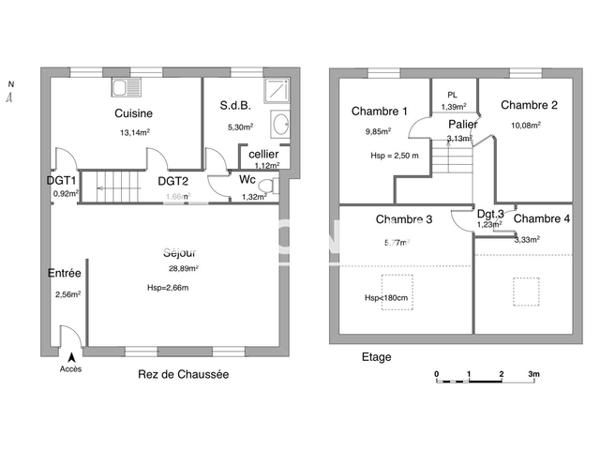 Location Appartement meublé 5 pièces 89.69 m² - 28 RUE DE ROHAN La Rochelle 17000