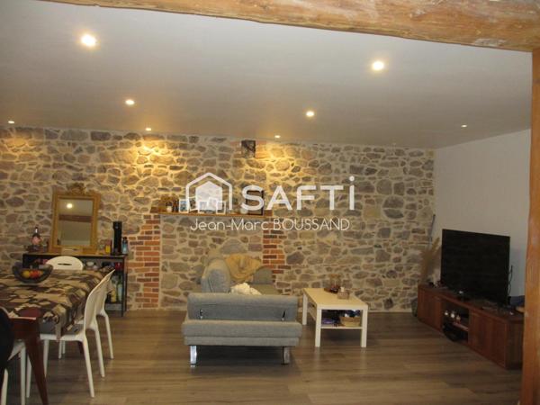 CHAUFFAILLES, appartement T3 rénové 109M²