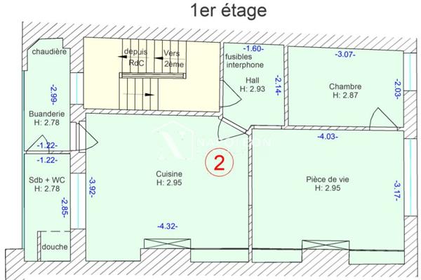 Appartement T2 de 46 m² à vendre à Lille Vauban-Esquermes – Traversant, cave, petite copropriété – Idéal résidence principale ou investissement