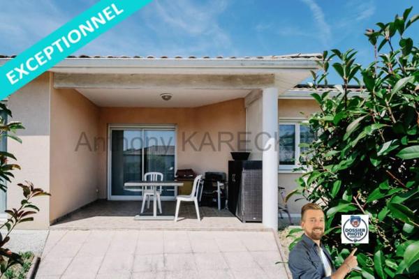 Grande pièce de vie + 3 chambres + grand garage + parkings