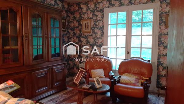 Pavillon familial 5 chambres sur 4000 m² de verdure