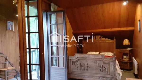 Pavillon familial 5 chambres sur 4000 m² de verdure