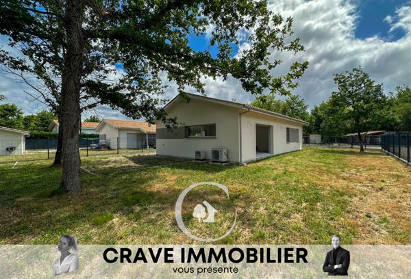 Hourtin (33990) MAISON NEUVE T4 - 3 CHAMBRES - JARDIN ARBORE - PROCHE COMMERCES