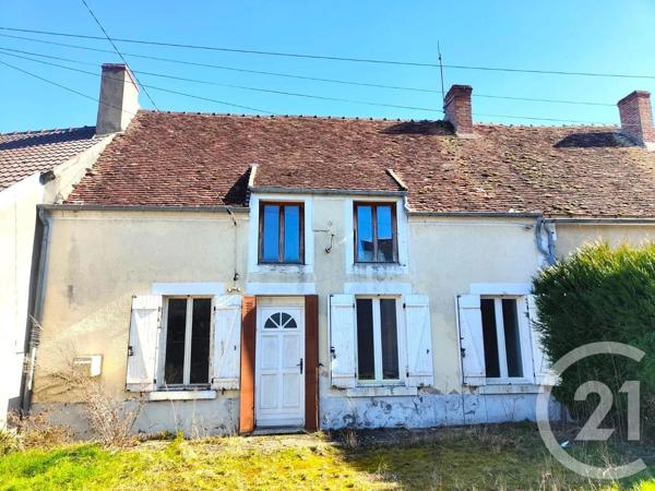 Maison à vendre  2 pièces - 62,80 m 2   CHATEAUNEUF VAL DE BARGIS  - 58