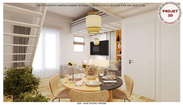 VENTE d'un appartement de 2 pièces (38 m²) à SAINT GEORGES DE DIDONNE