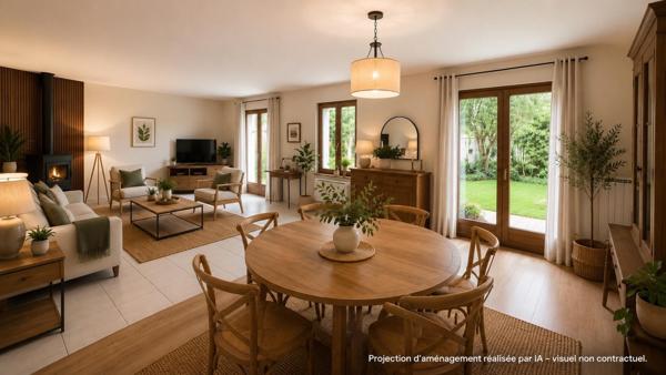 Maison 3 chambres avec jardin à Balizy