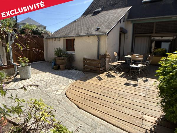 Maison T5 + volumineuse grange et studio à vendre - Blois - 3 Chbs + studio, vue sur Loire
