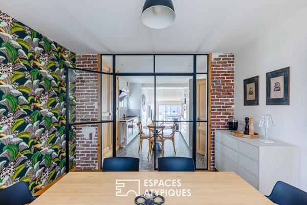 Rénovation de grande qualité pour cette jolie maison 1930 au coeur des Martraits à Mantes la Jolie