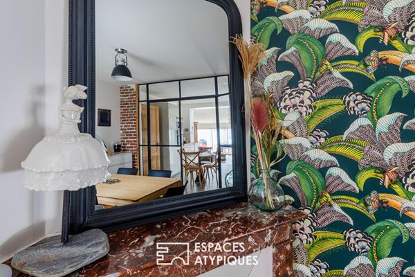 Rénovation de grande qualité pour cette jolie maison 1930 au coeur des Martraits à Mantes la Jolie