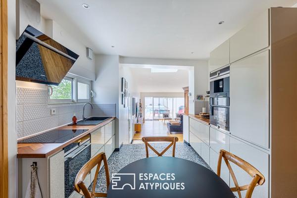 Rénovation de grande qualité pour cette jolie maison 1930 au coeur des Martraits à Mantes la Jolie