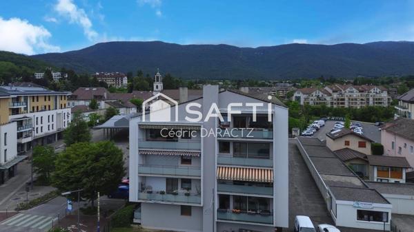 T3 lumineux avec balcon et garage — vue Mont-Blanc