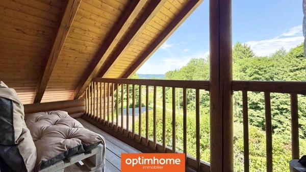 EXCLUSIVITÉ – Chalet fuste (rondins) meublé – 46 m² – Terrain 1 500 m² – Basse-sur-le-Rupt – Hautes-Vosges