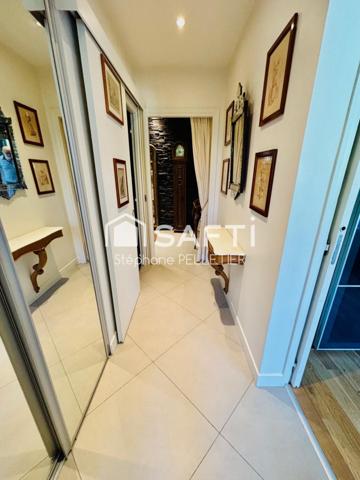 Appartement traversant au calme avec balcon soleil