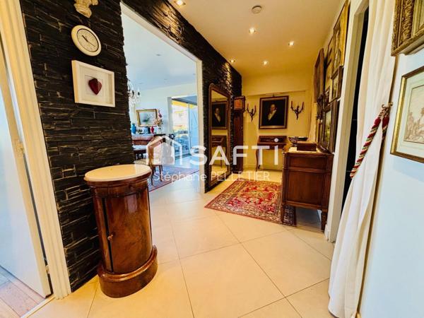 Appartement traversant au calme avec balcon soleil