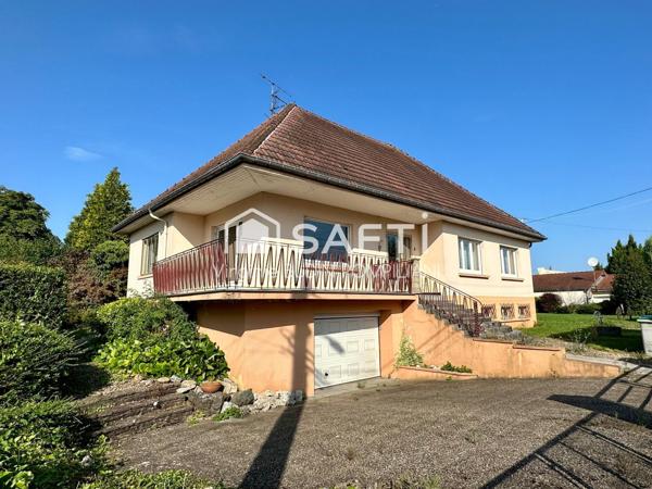MAISON INDIVIDUELLE : 3 CHAMBRES, JARDIN, GARAGES