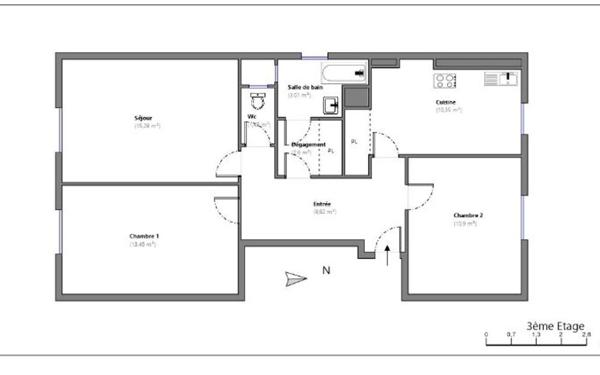 Appartement à vendre    3 pièces • 65,88 m2 Cannes