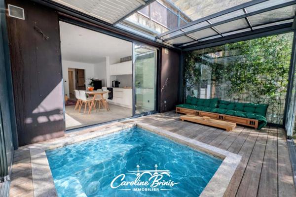 Appartement rénové avec jardin de 90 m² et piscine - Bordeaux St Genes/St Nicolas- T2 bis 60 m²