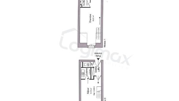 Vente appartement La rochelle, 49m² 2 pièces 189 000 €