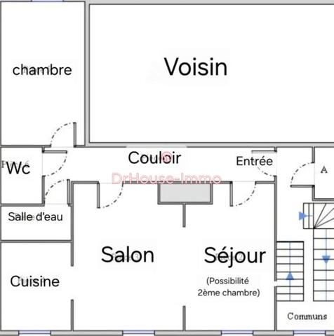 Appartement à vendre 2 pièces de 64 m²