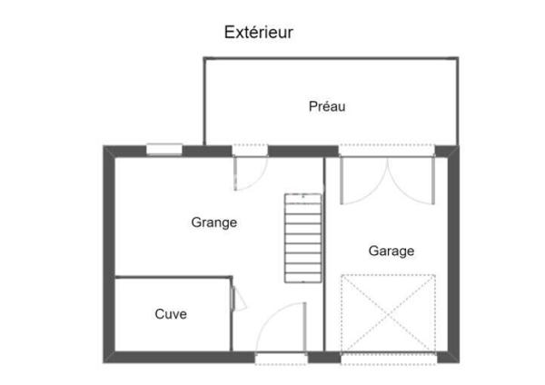 Belle opportunité : maison avec grange, jardin , garage et dépendance