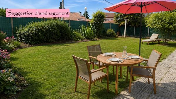 USTARITZ CENTRE – T2 BIS – 58 M² AU SOL – JARDIN PRIVATIF DE 150 M²