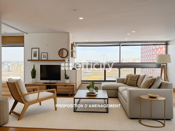 Appartement 4 pièces - 95 m² Exclusivité efficity