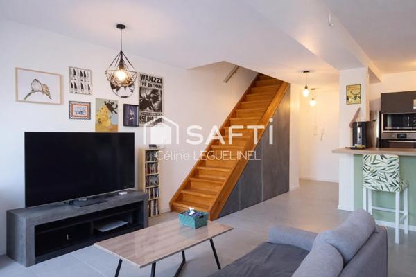 À 5 min de Houdan, duplex avec terrasse esprit maison…