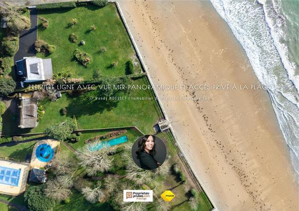 Villa de caractère en première ligne accès direct à la plage