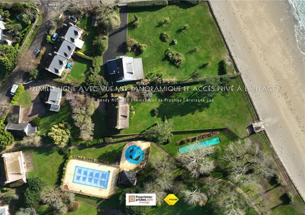 Villa de caractère en première ligne accès direct à la plage