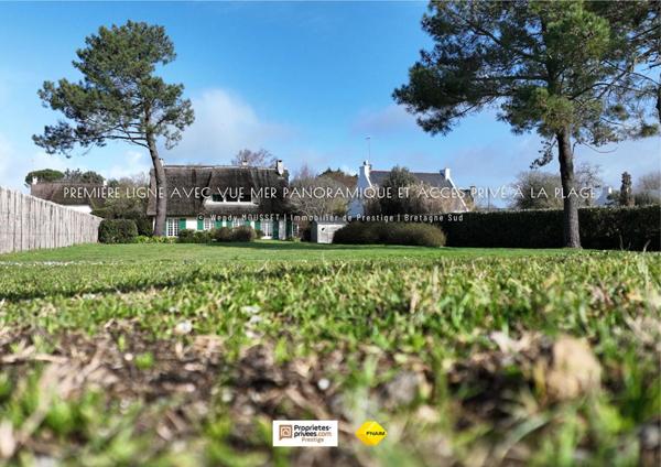 Villa de caractère en première ligne accès direct à la plage